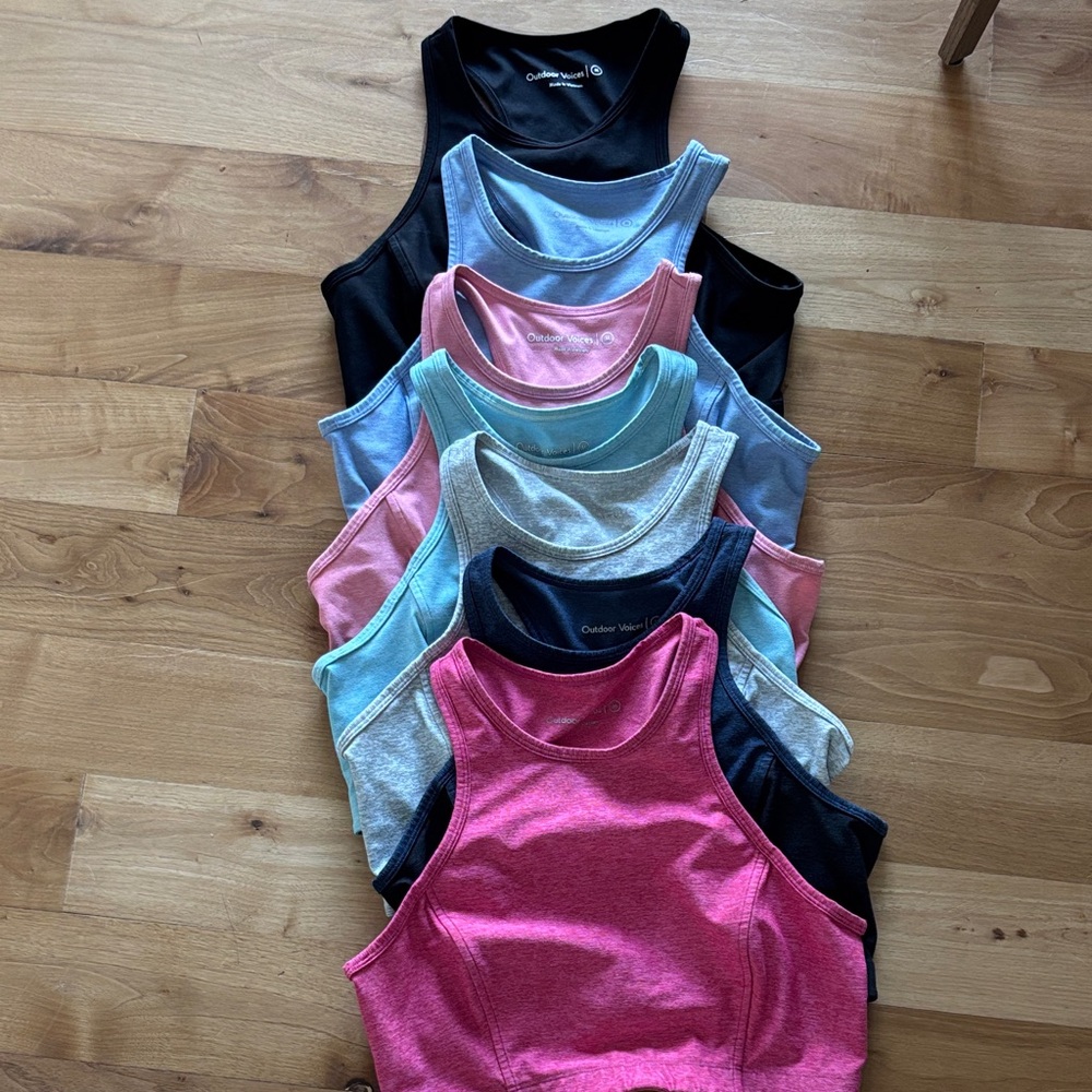 Amazing deal! 7 Outdoor Voices sports bras.
